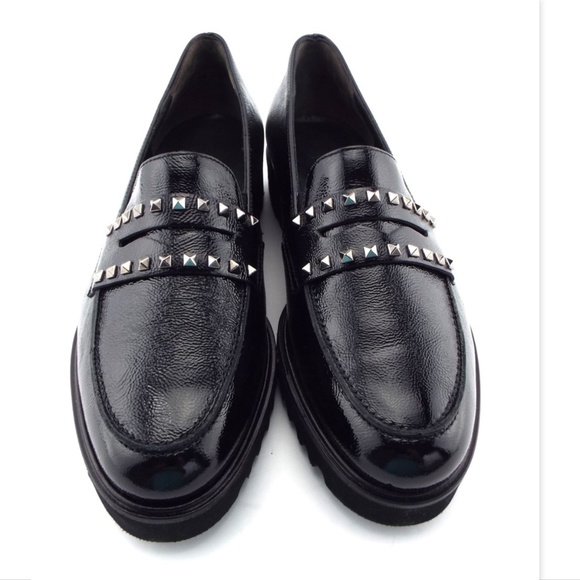 paul green studded loafers